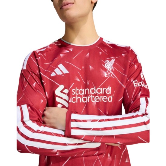 Camiseta Local Masculina de Manga Larga Liverpool 2026/27