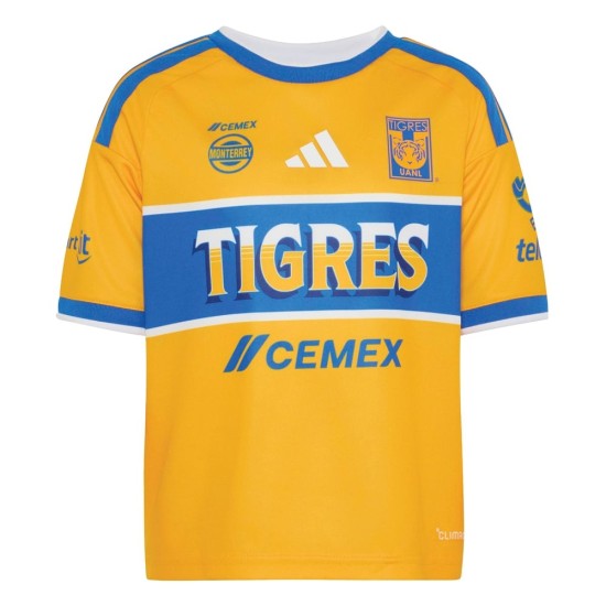 Kit de local Tigres UANL 2026/27 para niño Kit de local Tigres UANL 2026/27 para niño