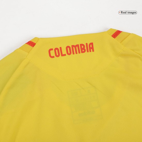 Colombia Camiseta Versión Jugador de Local Copa América 2024 Colombia Camiseta Versión Jugador de Local Copa América 2024
