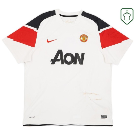 Camiseta retro visitante hombre Manchester United 2010/12 Evra #3