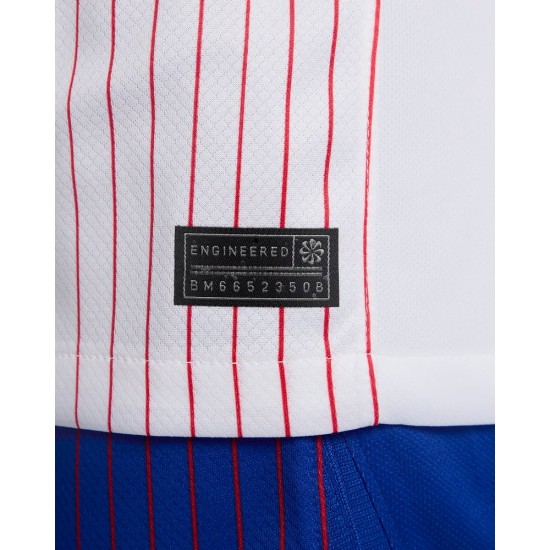 Camiseta Femenina Francia de Visita EURO 2024 Camiseta Femenina Francia de Visita EURO 2024