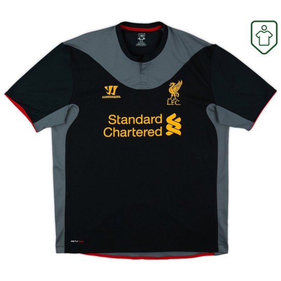 Camiseta retro visitante hombre Liverpool 2012/13 Gerrard #8