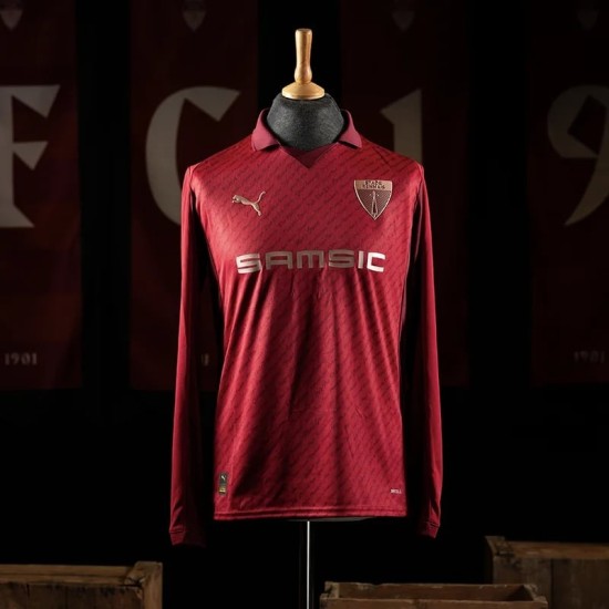 Camiseta Manga Larga 125 Aniversario 2025/26 Rennes Mujer