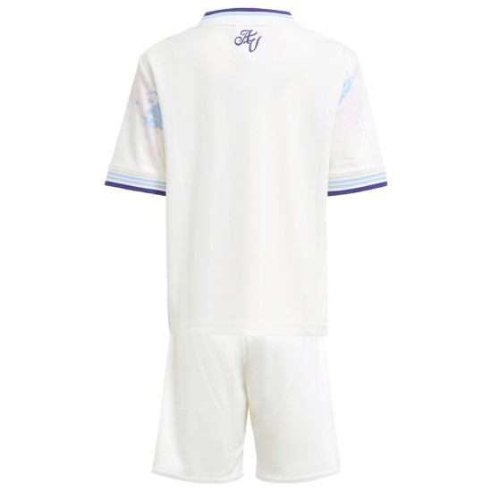 Conjunto tercera Aston Villa 2025/26 Niño