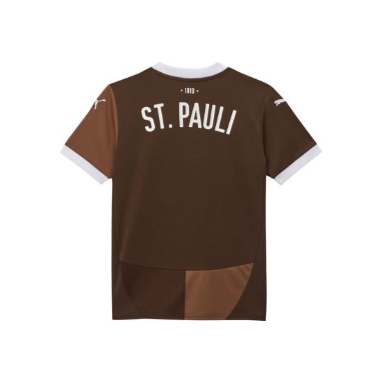 Camisa de casa para niño FC St. Pauli 2024/25 Camisa de casa para niño FC St. Pauli 2024/25