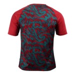 Camiseta de Entrenamiento Prepartido de la Copa Mundial 2026 de Portugal Tercera Equipación Roja para Mujer