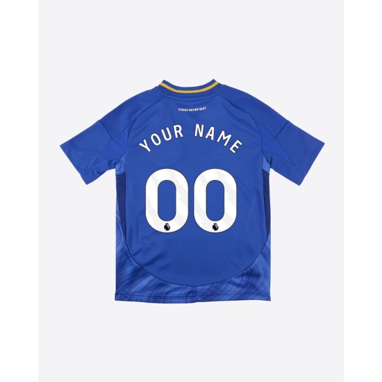 Camiseta de local de niños Leicester City 2024/25