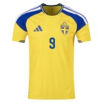 Camiseta Auténtica Local Suecia 2026 para Hombre ISAK #9
