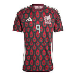 Raúl Jiménez #9 México Camiseta de Local Copa América 2024 Raúl Jiménez #9 México Camiseta de Local Copa América 2024