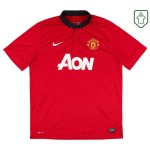 Camiseta retro local hombre Manchester United 2013/14 Vidic #15 Camiseta retro local hombre Manchester United 2013/14 Vidic #15