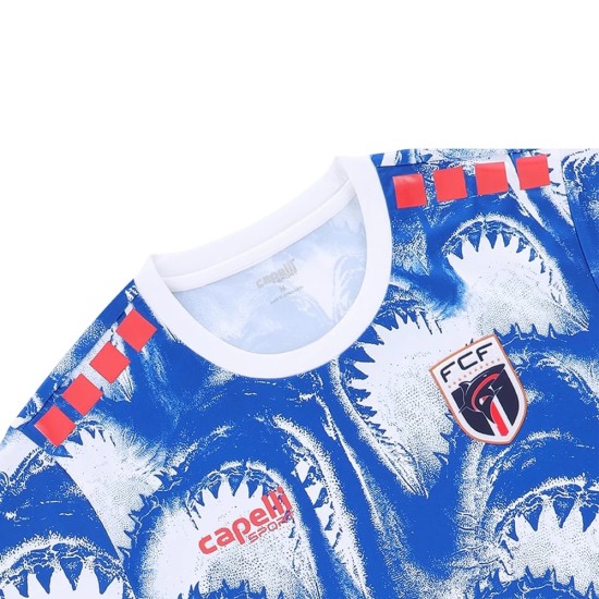 Camiseta de Entrenamiento Prepartido de la Copa Mundial 2026 de Cabo Verde Tercera Equipación para Hombre Camiseta de Entrenamiento Prepartido de la Copa Mundial 2026 de Cabo Verde Tercera Equipación para Hombre