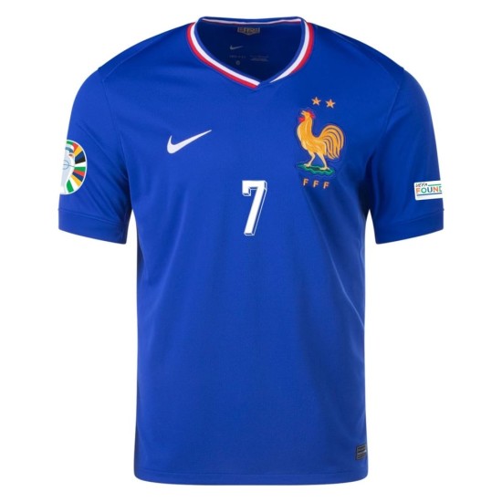 Antoine Griezmann #7 Francia Camiseta de Local EURO 2024 Antoine Griezmann #7 Francia Camiseta de Local EURO 2024
