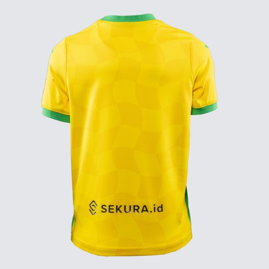 Camiseta Local de Norwich City 2024/25 para Niños Camiseta Local de Norwich City 2024/25 para Niños