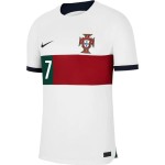 Cristiano Ronaldo #7 Portugal Camiseta de Visita Mundial 2022