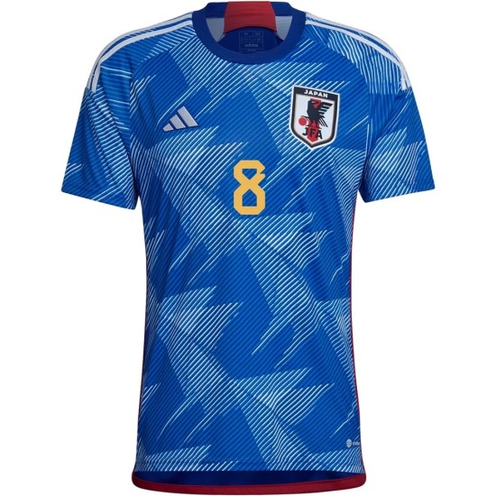 Genki Haraguchi #8 Japón Camiseta de Local Mundial 2022