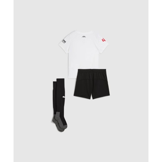 Kit de local del Valencia CF 2025/26 para niño Kit de local del Valencia CF 2025/26 para niño