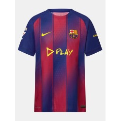Camiseta de casa FC Barcelona x Ed Sheeran 2025/26 – LAMINE YAMAL #10 para niño