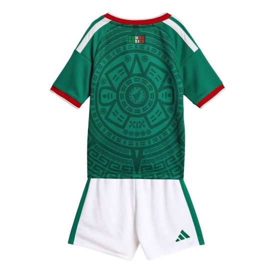 Conjunto de la Copa Mundial 2026 de México Primera Equipación para Niño Conjunto de la Copa Mundial 2026 de México Primera Equipación para Niño