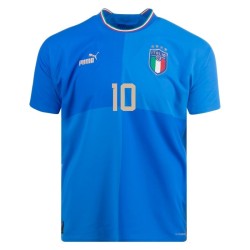 Lorenzo Insigne #10 Italia Camiseta de Local Mundial 2022 Lorenzo Insigne #10 Italia Camiseta de Local Mundial 2022