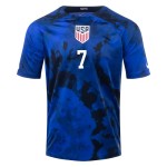 Giovanni Reyna #7 USMNT Camiseta de Visita Mundial 2022