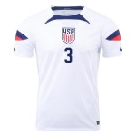 Walker Zimmerman #3 USMNT Camiseta de Local Mundial 2022 Walker Zimmerman #3 USMNT Camiseta de Local Mundial 2022