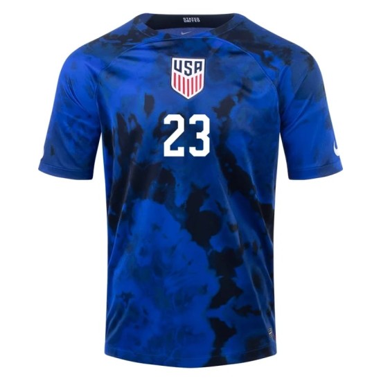 Kellyn Acosta #23 USMNT Camiseta de Visita Mundial 2022