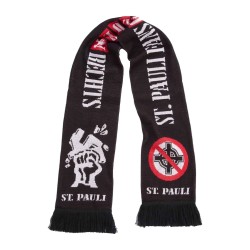 FC St. Pauli Bufanda Gegen Rechts – Negra