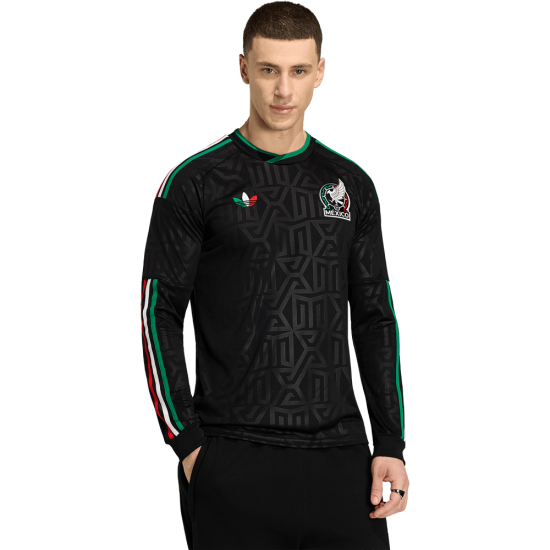 Camiseta Mundial Tercera de Manga Larga México 2026 para Mujer