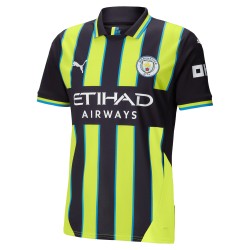 Camiseta de visitante HAALAND Manchester City 2024/25 para niños Camiseta de visitante HAALAND Manchester City 2024/25 para niños