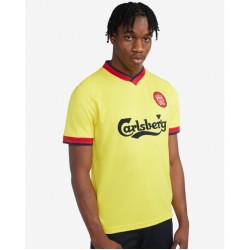 Camiseta retro visitante Liverpool 1997/98 de hombre
