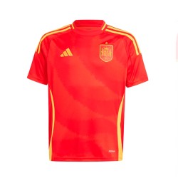 Camiseta+Pantalones Cortos Infantil España de Local EURO 2024 Camiseta+Pantalones Cortos Infantil España de Local EURO 2024