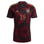 Leroy Sane #19 Alemania Camiseta de Visita Mundial 2022 Leroy Sane #19 Alemania Camiseta de Visita Mundial 2022