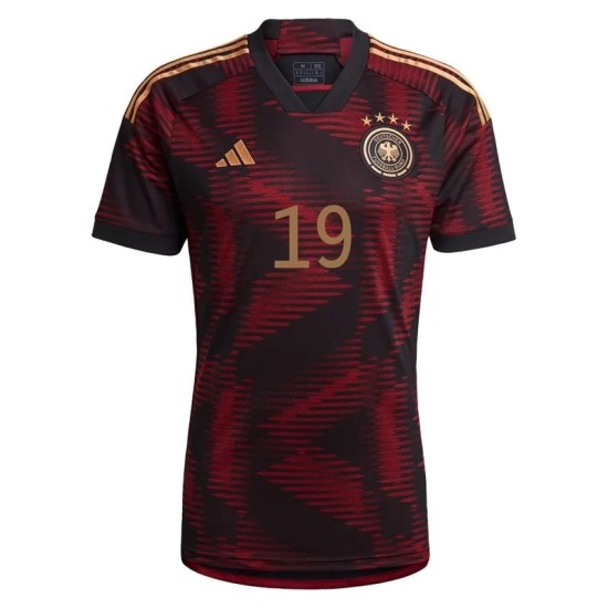 Leroy Sane #19 Alemania Camiseta de Visita Mundial 2022 Leroy Sane #19 Alemania Camiseta de Visita Mundial 2022