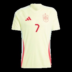 Álvaro Morata #7 España Camiseta de Visita EURO 2024 Álvaro Morata #7 España Camiseta de Visita EURO 2024