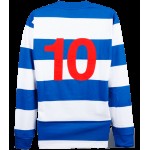Camiseta Retro de Manga Larga Local 1975/76 de Queens Park Rangers para Niño #10 Camiseta Retro de Manga Larga Local 1975/76 de Queens Park Rangers para Niño #10
