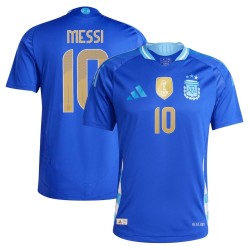 Lionel Messi #10 Argentina Camiseta Versión Jugador de Visita Copa América 2024 Lionel Messi #10 Argentina Camiseta Versión Jugador de Visita Copa América 2024