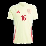 Rodrigo #16 España Camiseta de Visita EURO 2024