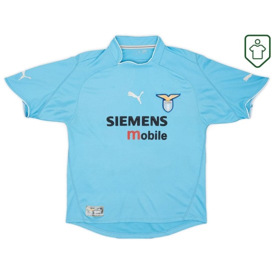 Camiseta retro Lazio 2002/03 local para hombre Stam #31