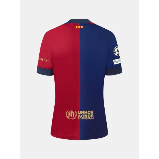 Camiseta de casa UCL de mujer FC Barcelona 2024/25 Camiseta de casa UCL de mujer FC Barcelona 2024/25
