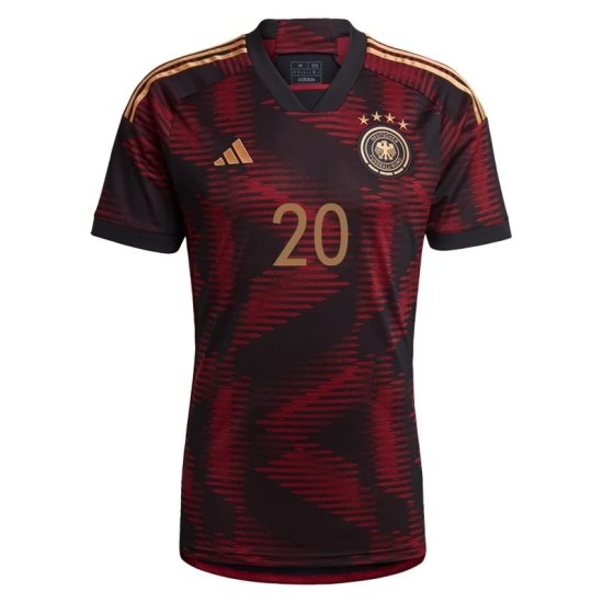 Julian Brandt #20 Alemania Camiseta de Visita Mundial 2022