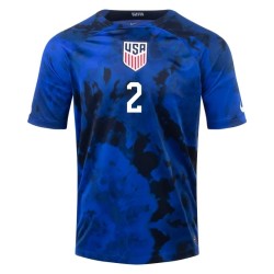 Sergino Dest #2 USMNT Camiseta de Visita Mundial 2022 Sergino Dest #2 USMNT Camiseta de Visita Mundial 2022