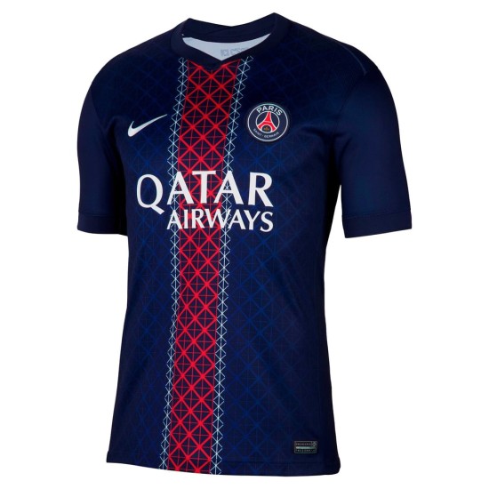 Camiseta Local Año Nuevo Lunar 2025/26 PSG Paris #75 Hombre Camiseta Local Año Nuevo Lunar 2025/26 PSG Paris #75 Hombre