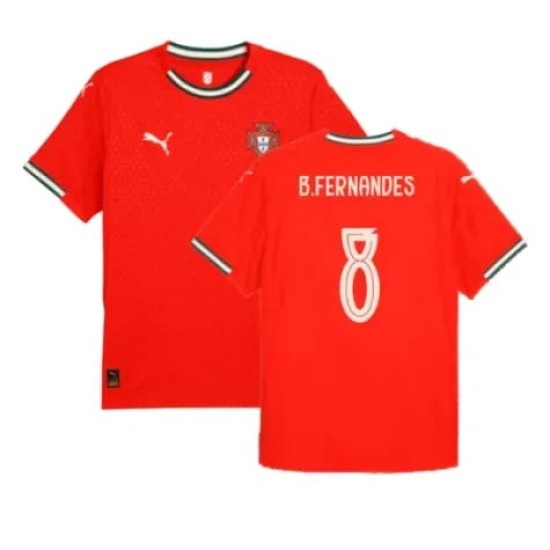 Camiseta de casa B.FERNANDES Portugal 2025/26 para hombres