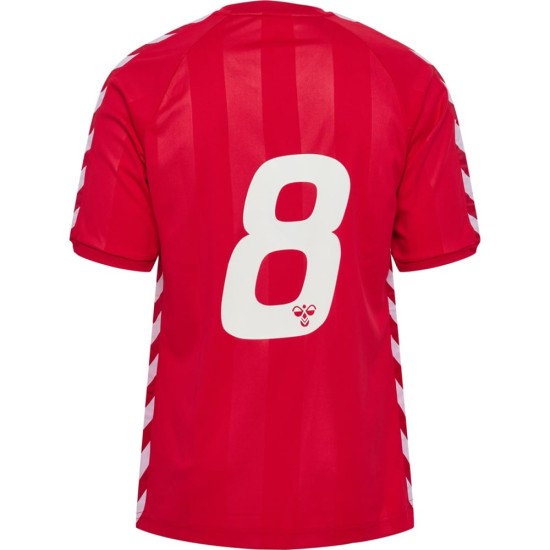 Camiseta retro icónica Dinamarca 1983 #8 Niño Camiseta retro icónica Dinamarca 1983 #8 Niño