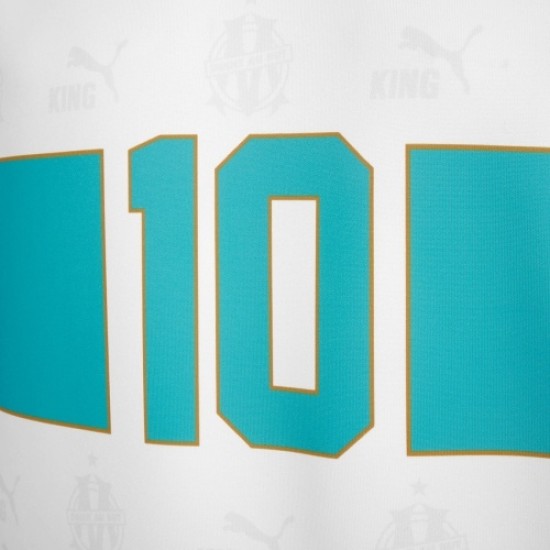 Camiseta Retro King OM #10 - Blanca Niño Camiseta Retro King OM #10 - Blanca Niño
