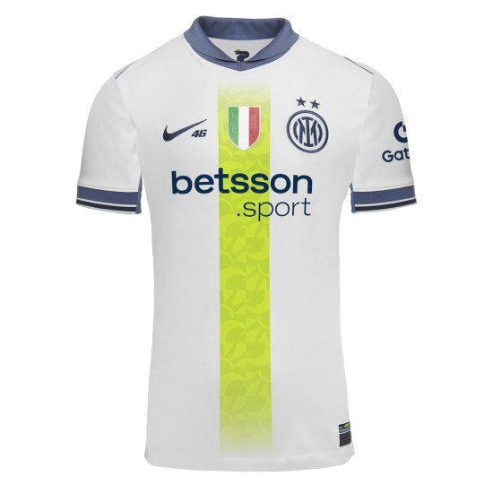 Camiseta de visitante Inter 2024/25 ROSSI #46 mujer Camiseta de visitante Inter 2024/25 ROSSI #46 mujer