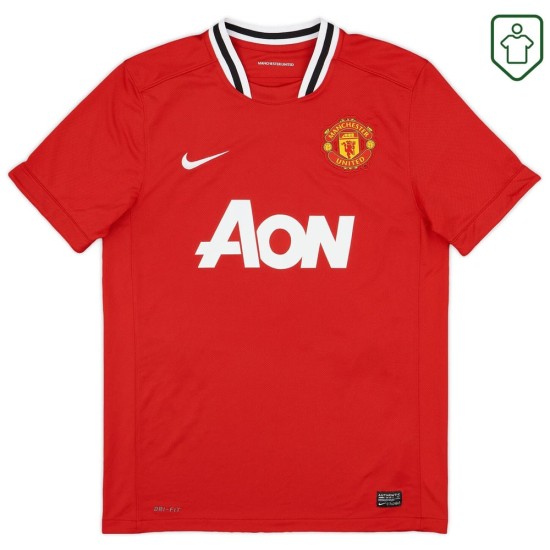 Camiseta retro local hombre Manchester United 2011/12 Chicharito #14