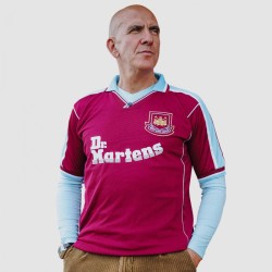 Camiseta Retro Local West Ham United 2000 Hombre