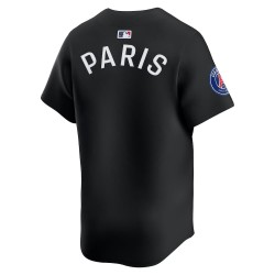 Camiseta Hombre PSG x MLB 2025/26 Edición Limitada - Negra