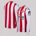 Camiseta Local Manga Larga Mujer Brentford 2025/26 Camiseta Local Manga Larga Mujer Brentford 2025/26